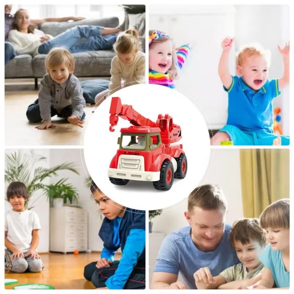 Dump Truck Toy - รถบรรทุกของเล่นดีไซน์ล้ำสมัย ขับเคลื่อนด้วยแรงเฉื่อย รถก่อสร้างสำหรับเด็ก ฟังก์ชันอเนกประสงค์ รถแรงเฉื่อยสำหรับเล่นที่ชายหาด