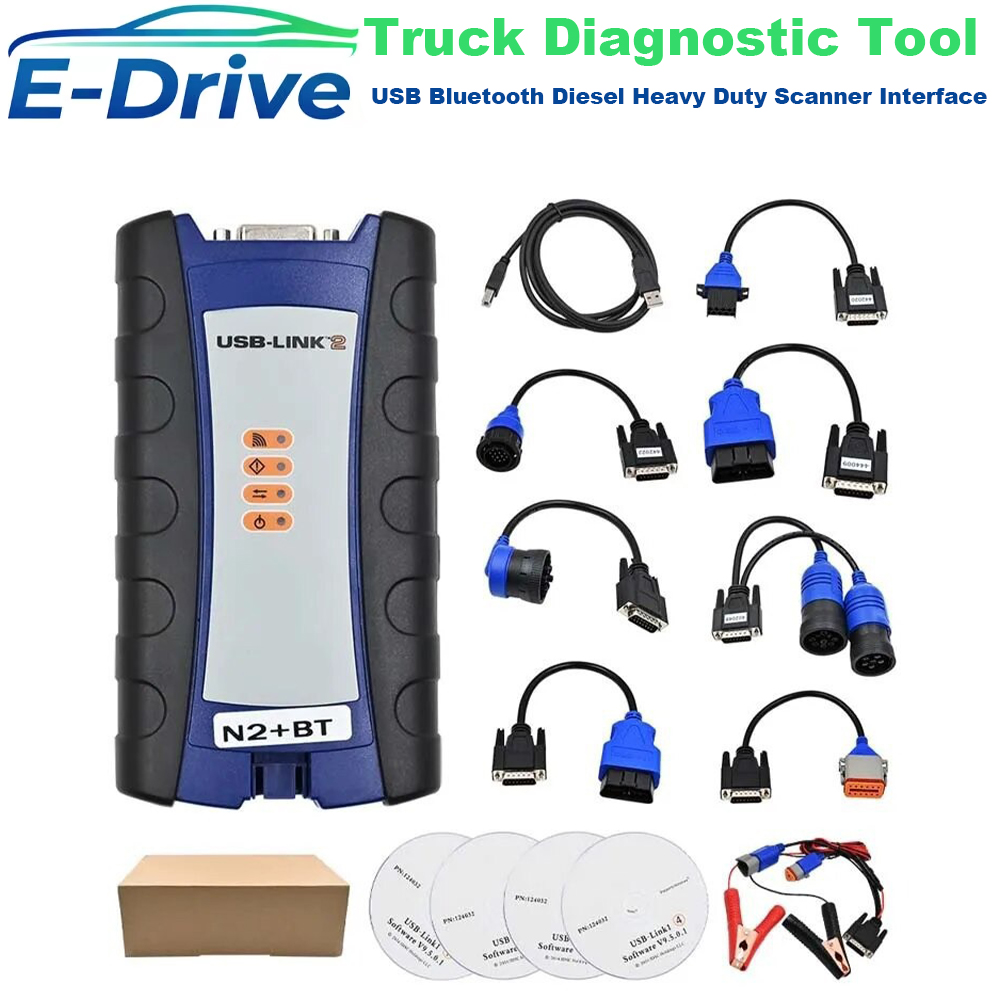 Heavy Equipment Diagnostic Tool - เครื่องมือวินิจฉัยรถบรรทุก NEXIQ USB Link 2 พร้อมบลูทูธ