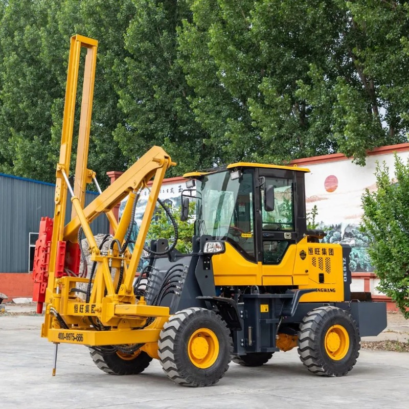 Heavy Equipment For Construction - เครื่องตอกเสาเข็มไฮดรอลิกสำหรับงานหนัก สำหรับงานก่อสร้างฟาร์มโซลาร์เซลล์