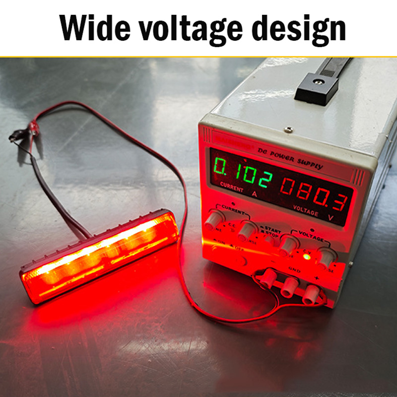 Heavy Equipment Working - ไฟเตือนรถยกสีแดง 18W 6LED ไฟสว่างเพื่อความปลอดภัยสำหรับรถยก รถแทรกเตอร์ อุปกรณ์หนัก