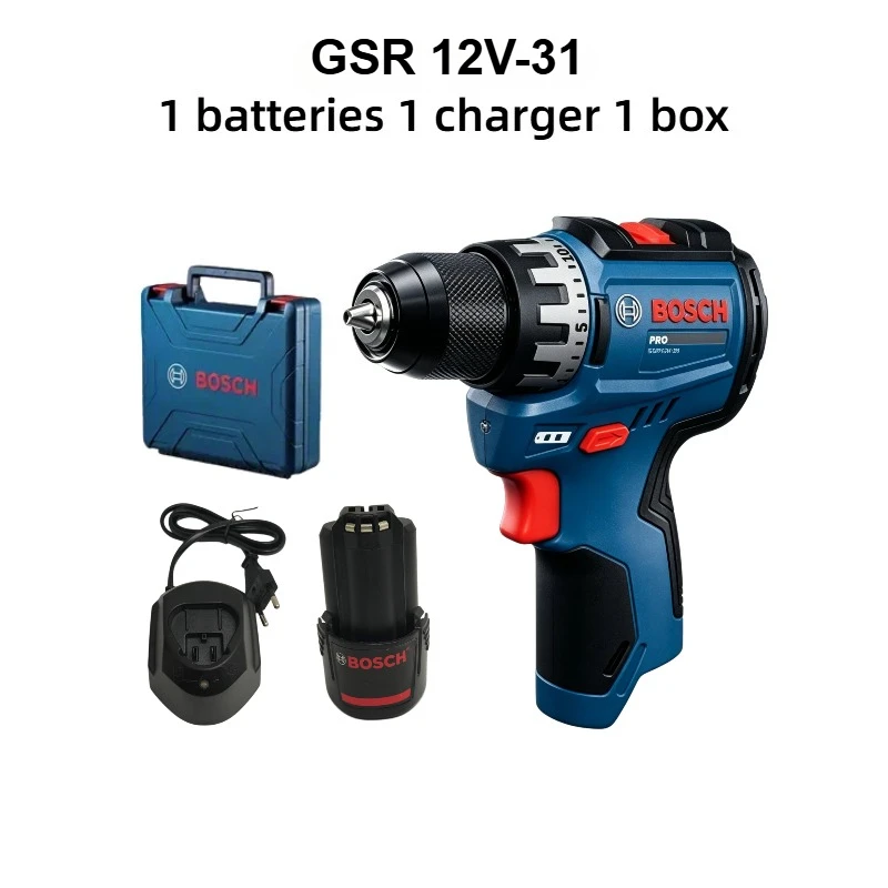 Tools Heavy Equipment - สว่านไร้สาย Bosch Professional GSR 12V-31 ไขควงไฟฟ้า