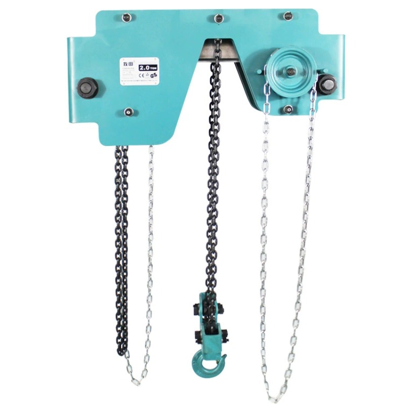 Tools Heavy Equipment - รอกโซ่ยกแบบมือหมุน 2 สายโซ่ แบบ Low Headroom