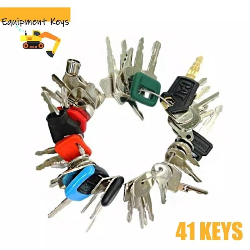 Heavy Equipment Kubota - ชุดกุญแจอุปกรณ์หนัก 41 ชิ้น สำหรับรถ Case Cat