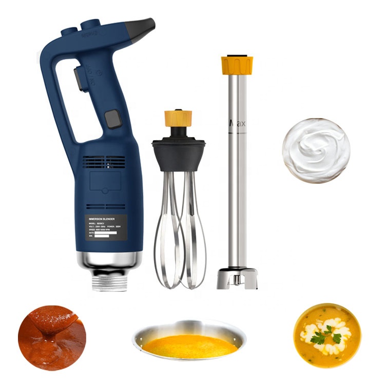 Heavy Equipment Working - Commercial Heavy-Duty Hand Immersion Blender สําหรับครีมซุปซอสผลไม้-ทนทานทํางานสําหรับเบเกอรี่อุปกรณ์ทําอาหาร