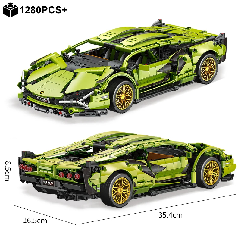 เทคนิคซุปเปอร์สปีด​​รถกีฬาบล็อ - Heavy Equipment Lego บทวิจารณ์และราคา