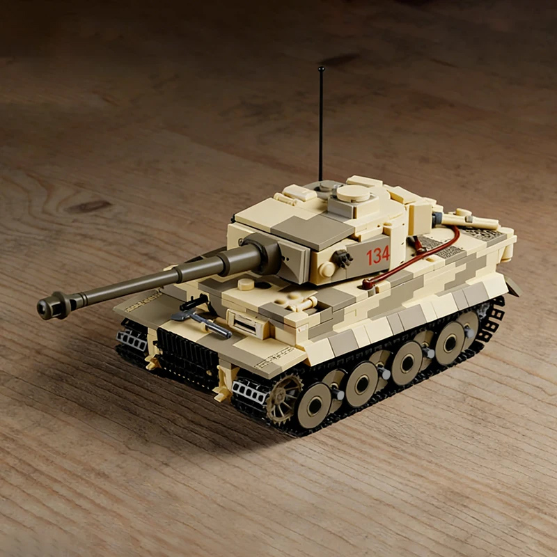 โมเดลรถถังทหารขนาดใหญ่ MOC ตัว - Heavy Equipment Lego บทวิจารณ์และราคา