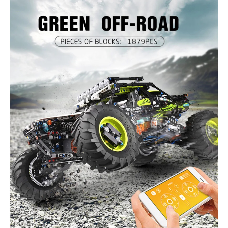 ตัวต่อ MOULD KING 18002S รถบัง - Heavy Equipment Lego บทวิจารณ์และราคา