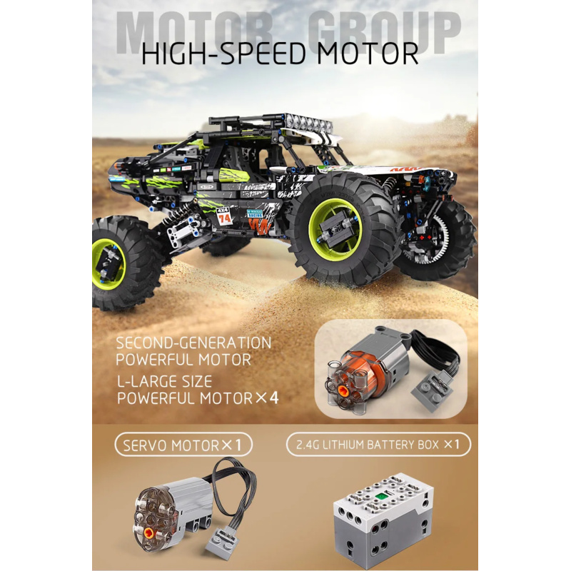 ตัวต่อ MOULD KING 18002S รถบัง - Heavy Equipment Lego บทวิจารณ์และราคา