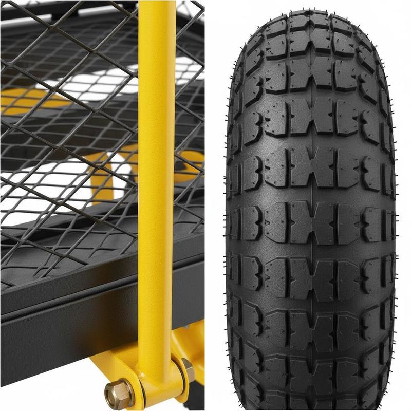 รถเข็นสวนเหล็ก รับน้ำหนักได้ 9 - Heavy Equipment Working บทวิจารณ์และราคา