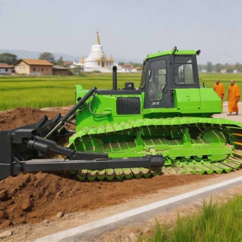 รถดันดินตีนตะขาบ SEM818F กำลัง - Heavy Equipment Working บทวิจารณ์และราคา