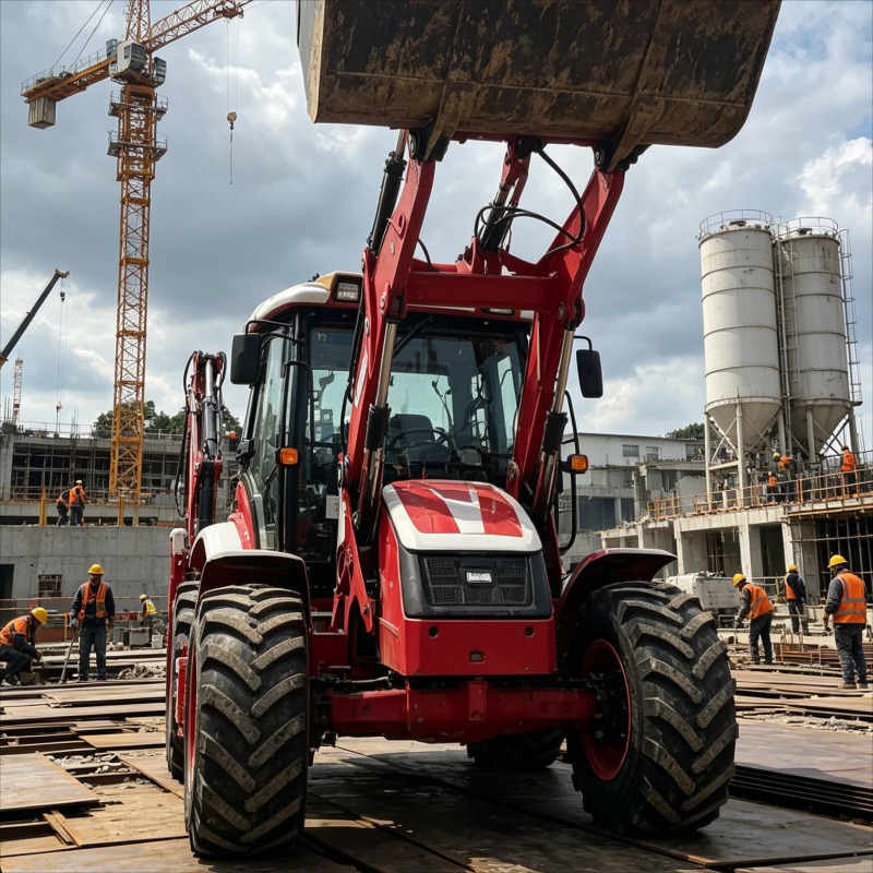 รถตักล้อยางตีนตะขาบเกรดอุตสาหก - Heavy Equipment Working บทวิจารณ์และราคา