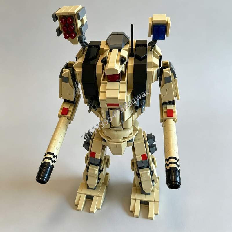หุ่นยนต์จู่โจมหนักแบบทะเลทราย  - Heavy Equipment Lego บทวิจารณ์และราคา