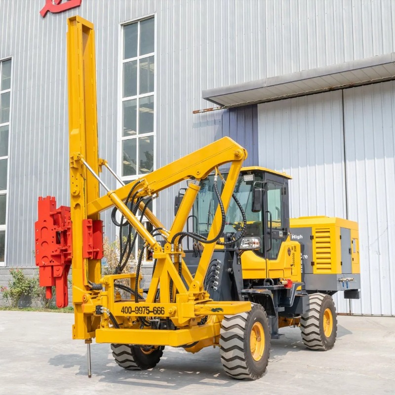 เครื่องตอกเสาเข็มไฮดรอลิกสำหรั - Heavy Equipment For Construction บทวิจารณ์และราคา
