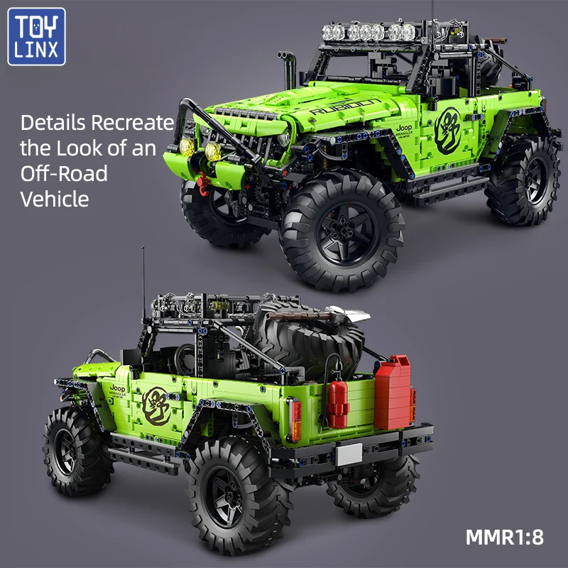 TOYLYNX DIY Moc Off-road รถบล็ - Heavy Equipment Lego บทวิจารณ์และราคา