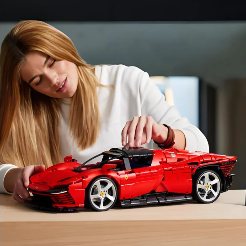ชุดตัวต่อรถซูเปอร์คาร์สีแดง SP - Heavy Equipment Lego บทวิจารณ์และราคา
