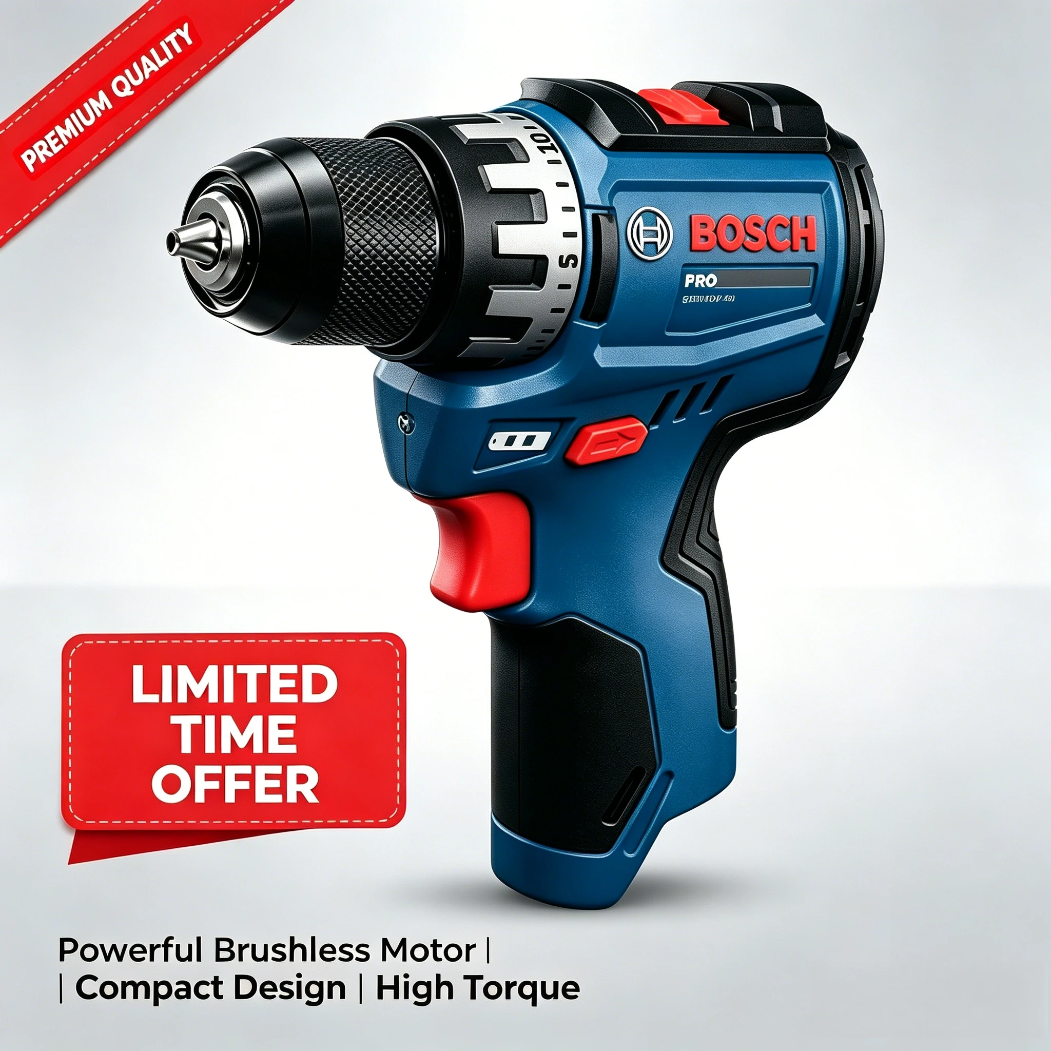 สว่านไร้สาย Bosch Professional - Tools Heavy Equipment บทวิจารณ์และราคา