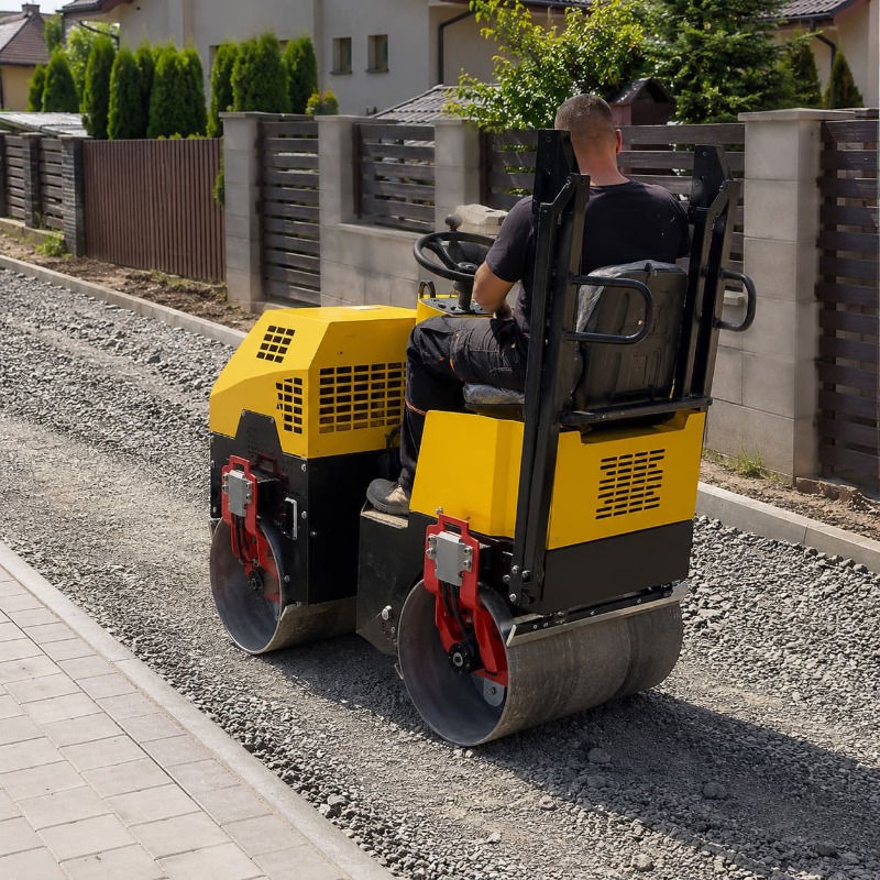 รถบดถนนแบบสั่นสะเทือนสองล้อ สำ - Heavy Equipment For Construction บทวิจารณ์และราคา