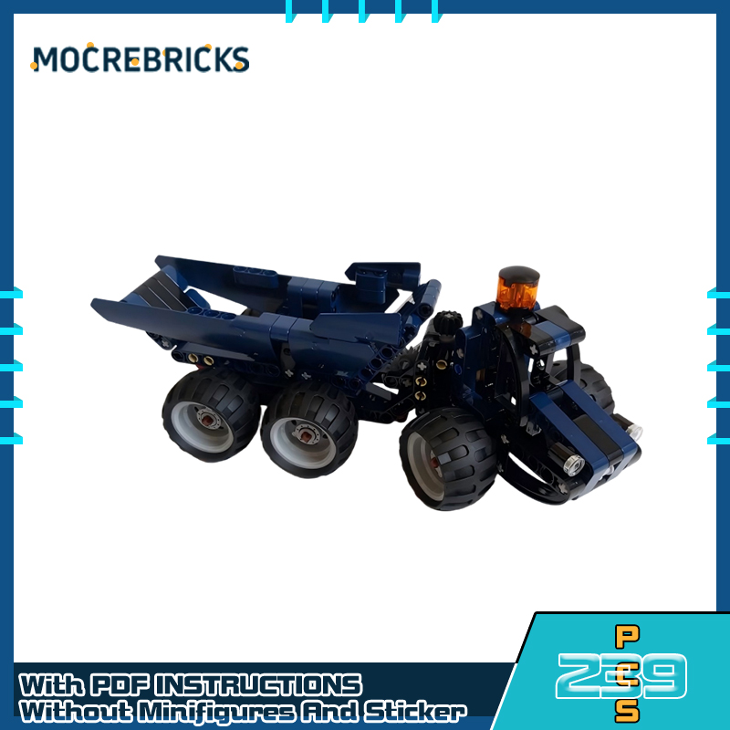 ตัวต่อ MOC Urban Advanced Buil - Dump Truck Toy บทวิจารณ์และราคา