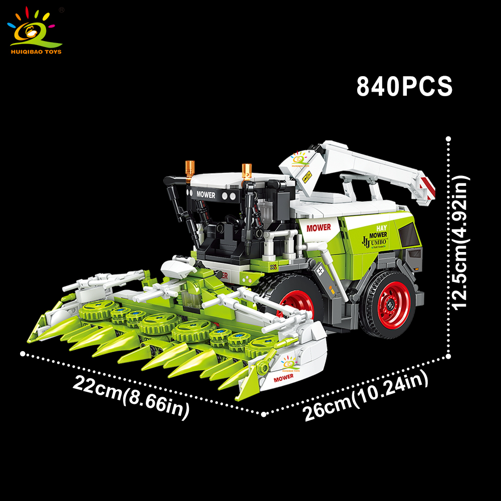 ตัวต่อรถไถนา ฮุ่ยฉีเป่า แบบจำล - Heavy Equipment Lego บทวิจารณ์และราคา
