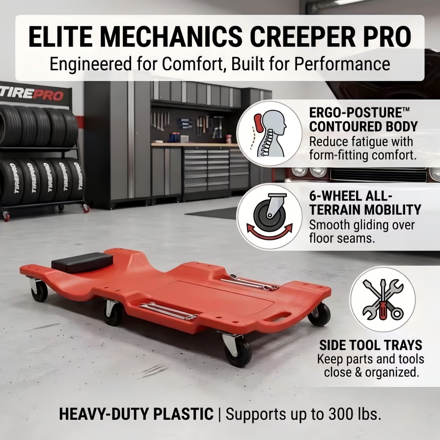 รถเข็นช่างซ่อมขนาด 40 นิ้ว 6 ล - Heavy Equipment Repair บทวิจารณ์และราคา