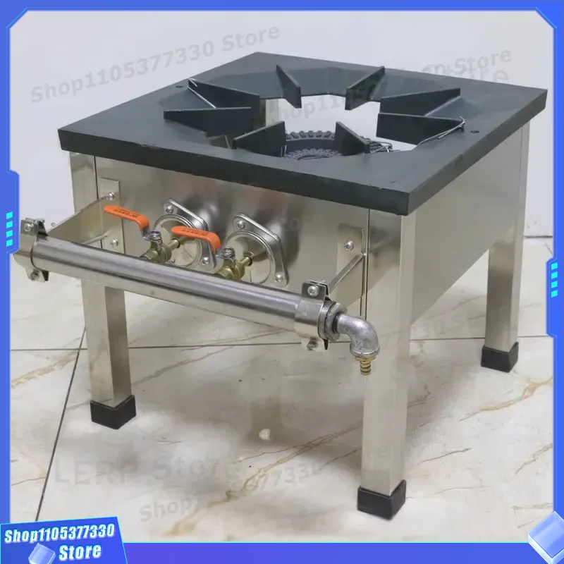 เตาแก๊สเหล็กหล่อแบบขาสั้นสำหรั - Heavy Equipment Kitchen บทวิจารณ์และราคา