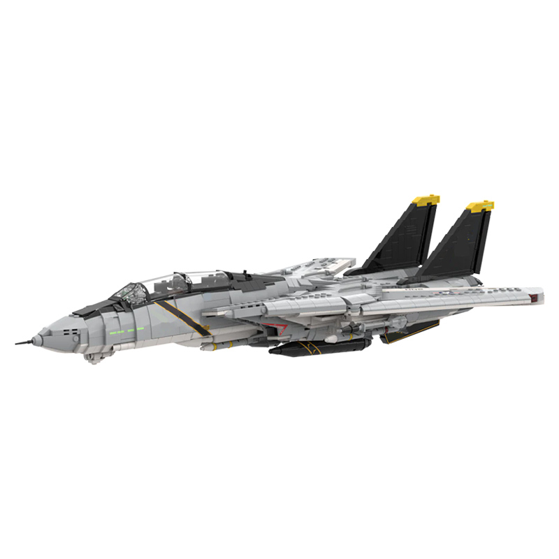 เครื่องบินรบหนัก F-14A รุ่น MO - Heavy Equipment Lego บทวิจารณ์และราคา