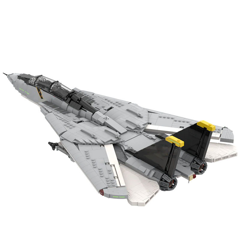 เครื่องบินรบหนัก F-14A รุ่น MO - Heavy Equipment Lego บทวิจารณ์และราคา