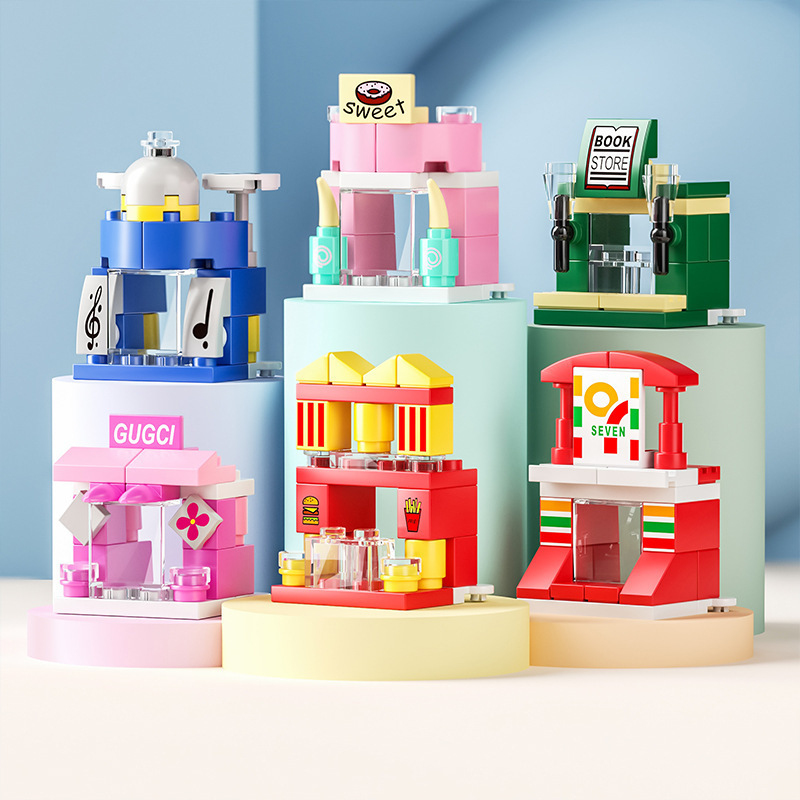 ชุดตัวต่อรถเมืองจิ๋ว DIY รถตำร - Heavy Equipment Lego บทวิจารณ์และราคา