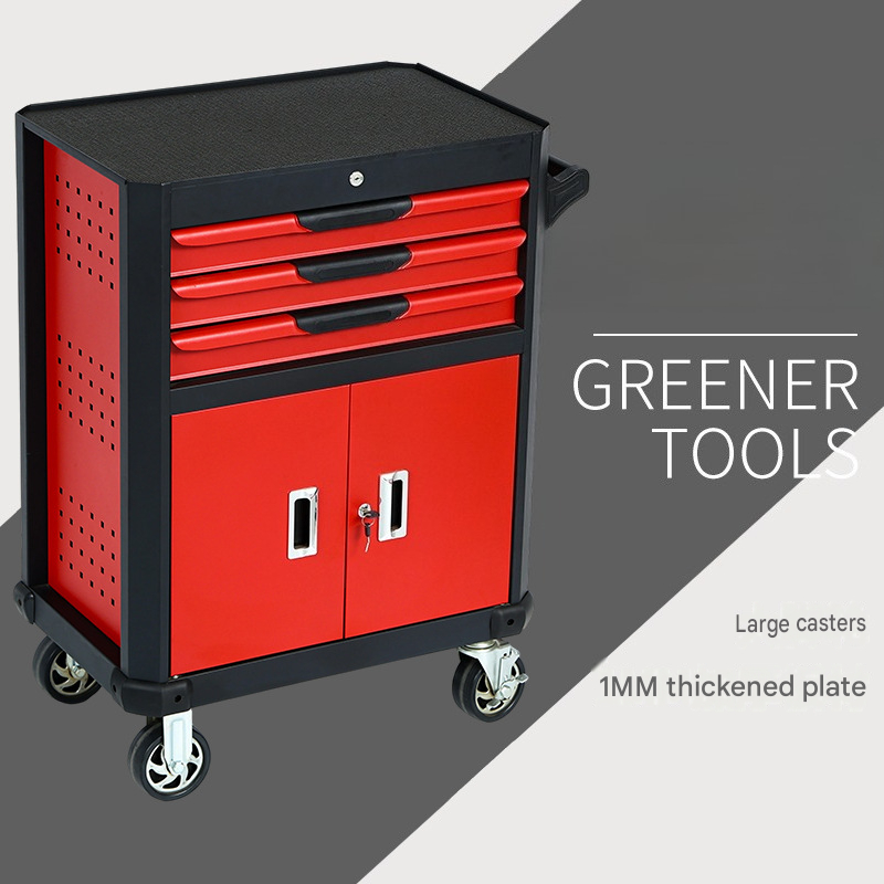 รถเข็นเครื่องมือแบบหลายลิ้นชัก - Heavy Equipment Repair บทวิจารณ์และราคา