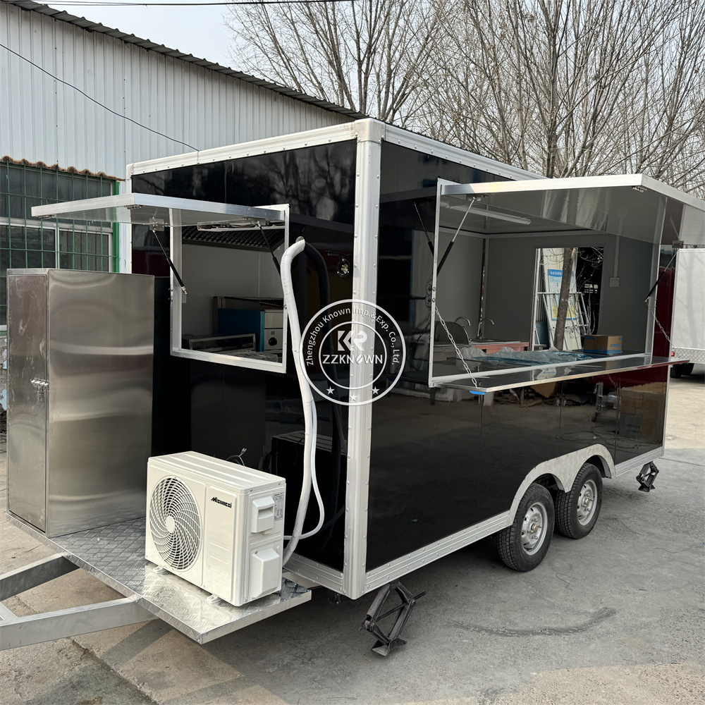 รถขายอาหารเคลื่อนที่แบบมืออาชี - Heavy Equipment Kitchen บทวิจารณ์และราคา