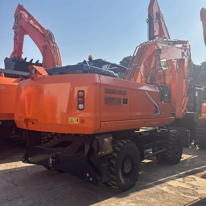 รถขุดตีนตะขาบแบบติดตั้งบนล้อ ท - Heavy Equipment Working บทวิจารณ์และราคา