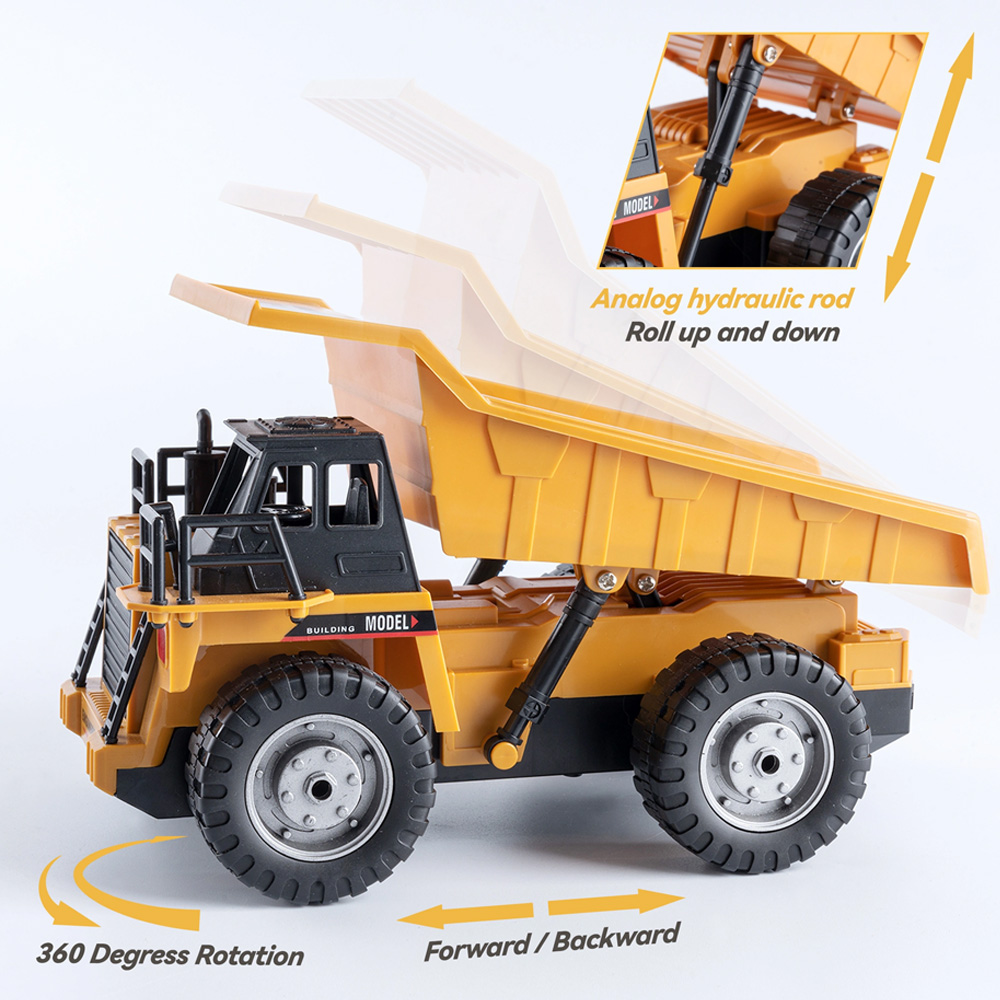 รถดั๊มพ์บังคับวิทยุ 4WD รุ่นให - Dump Truck Toy บทวิจารณ์และราคา
