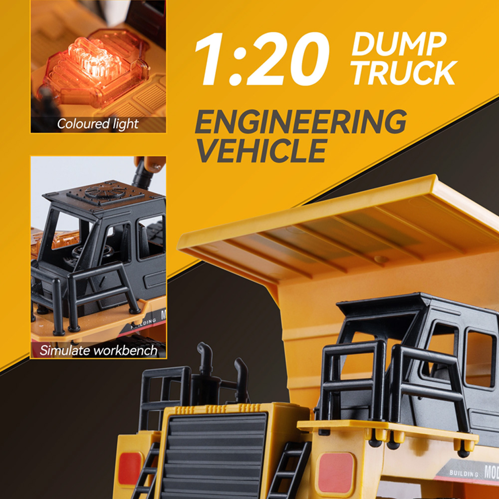 รถดั๊มพ์บังคับวิทยุ 4WD รุ่นให - Dump Truck Toy บทวิจารณ์และราคา