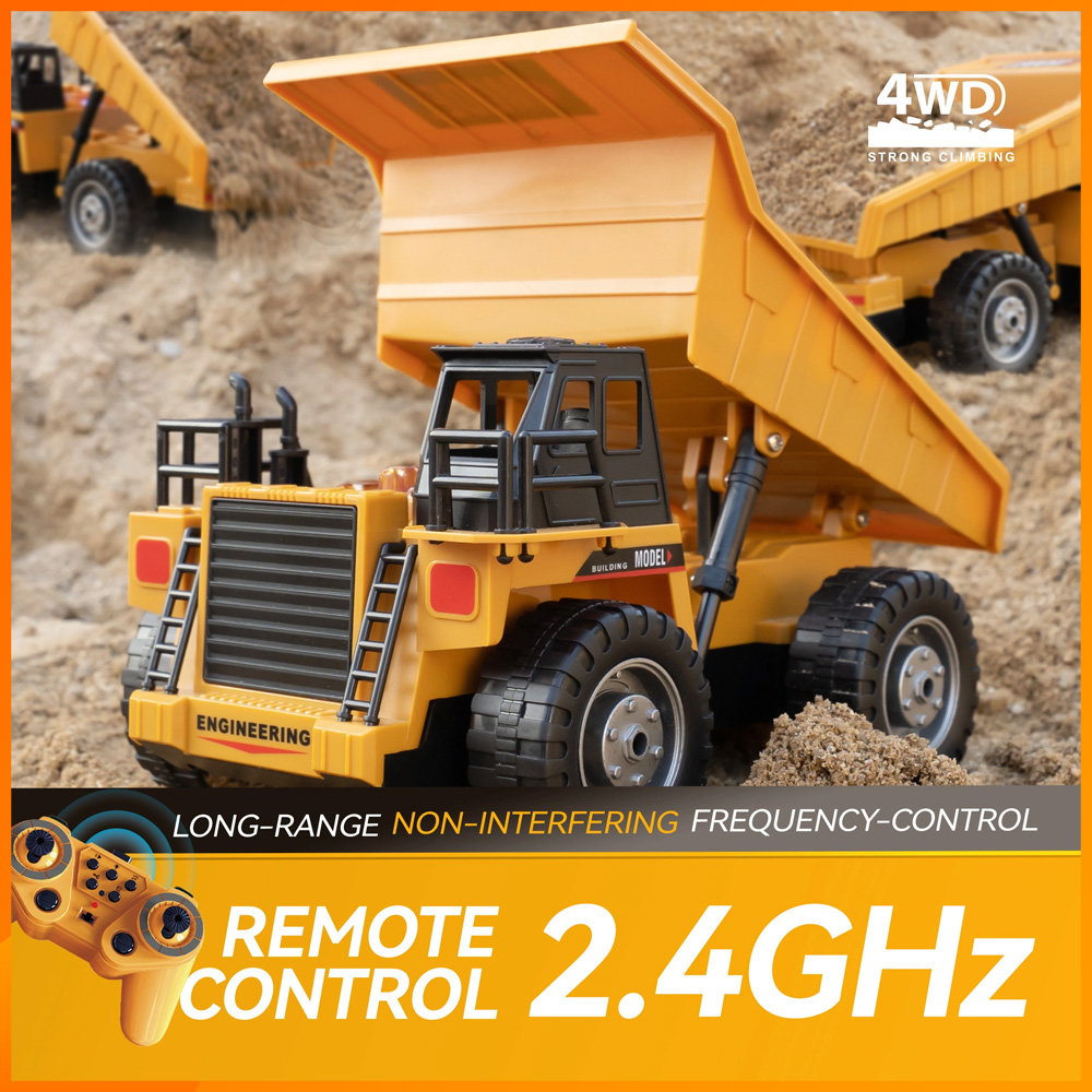 รถดั๊มพ์บังคับวิทยุ 4WD รุ่นให - Dump Truck Toy บทวิจารณ์และราคา