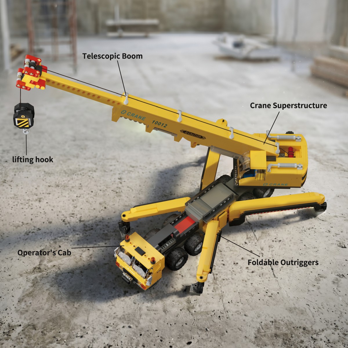989 ชิ้น บล็อกตัวต่อรถเครนเคลื - Heavy Equipment Lego บทวิจารณ์และราคา