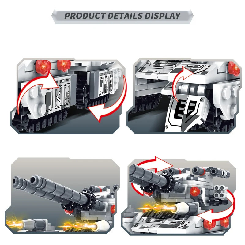 รถถังทหารสงครามโลกครั้งที่ 2 ป - Heavy Equipment Lego บทวิจารณ์และราคา