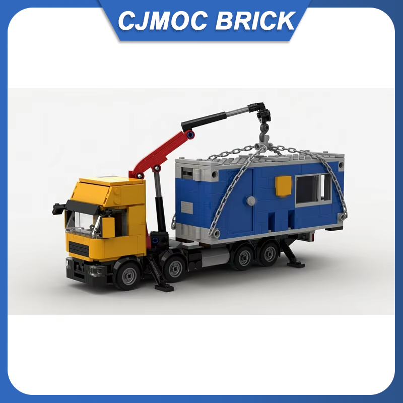 บล็อกประกอบ MOC 8x4 รถบรรทุกติ - Heavy Equipment Lego บทวิจารณ์และราคา