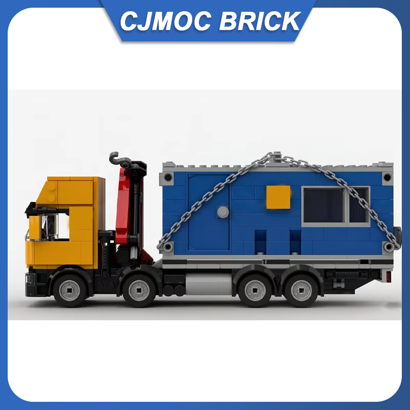 บล็อกประกอบ MOC 8x4 รถบรรทุกติ - Heavy Equipment Lego บทวิจารณ์และราคา