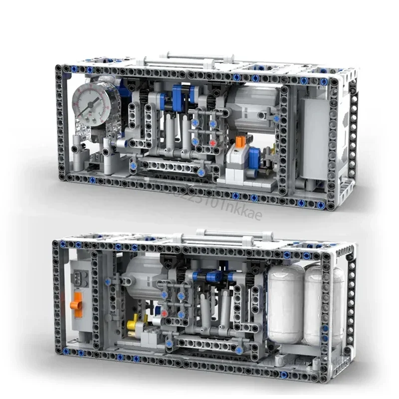 ชุดประกอบเครื่องอัดอากาศแบบใหม - Heavy Equipment Lego บทวิจารณ์และราคา