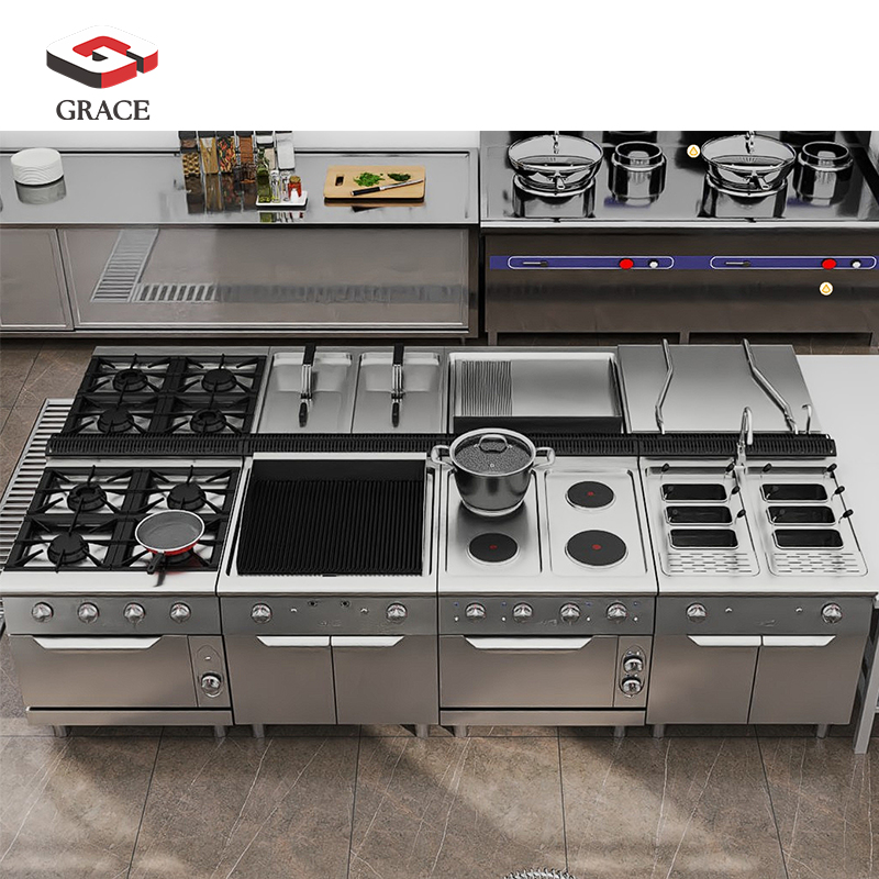 เครื่องครัวเกรดเชิงพาณิชย์ GRA - Heavy Equipment Kitchen บทวิจารณ์และราคา