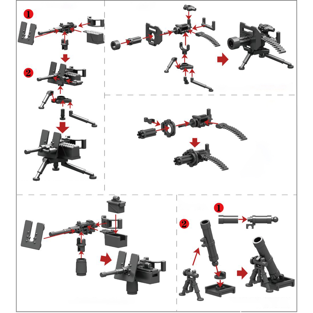 ตัวต่อของเล่นทหาร ตำรวจ หน่วย  - Heavy Equipment Lego บทวิจารณ์และราคา
